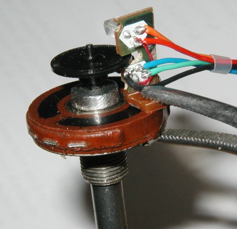 VNA-dsp encoder made from mouse/pot parts