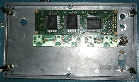 VNA-dsp front panel/display